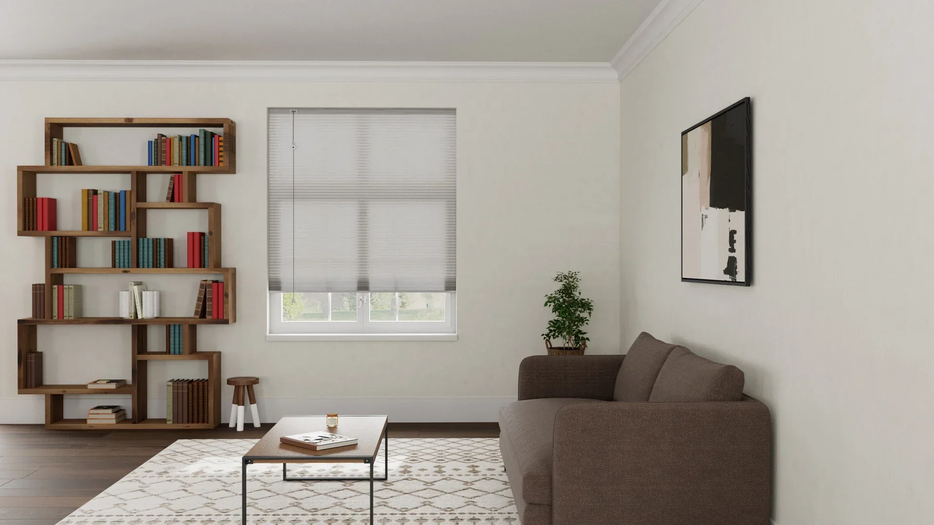 Honeycomb Light Filtering Corded Blind - Image 4