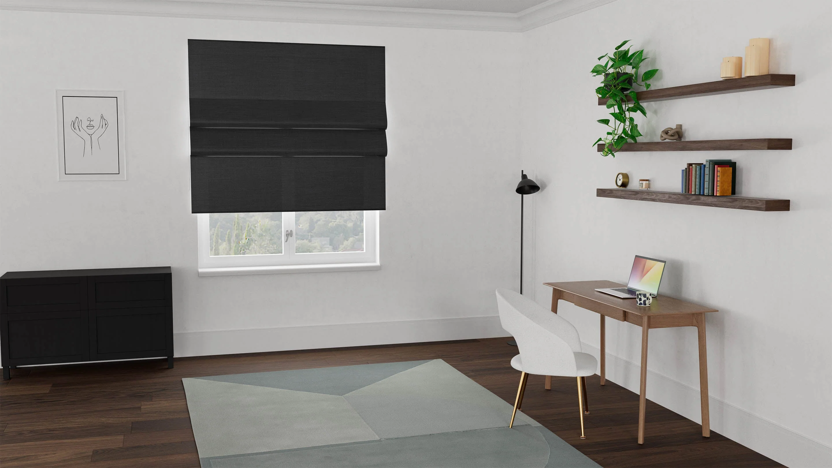 Fusion Sunscreen Roman Blind - Image 4