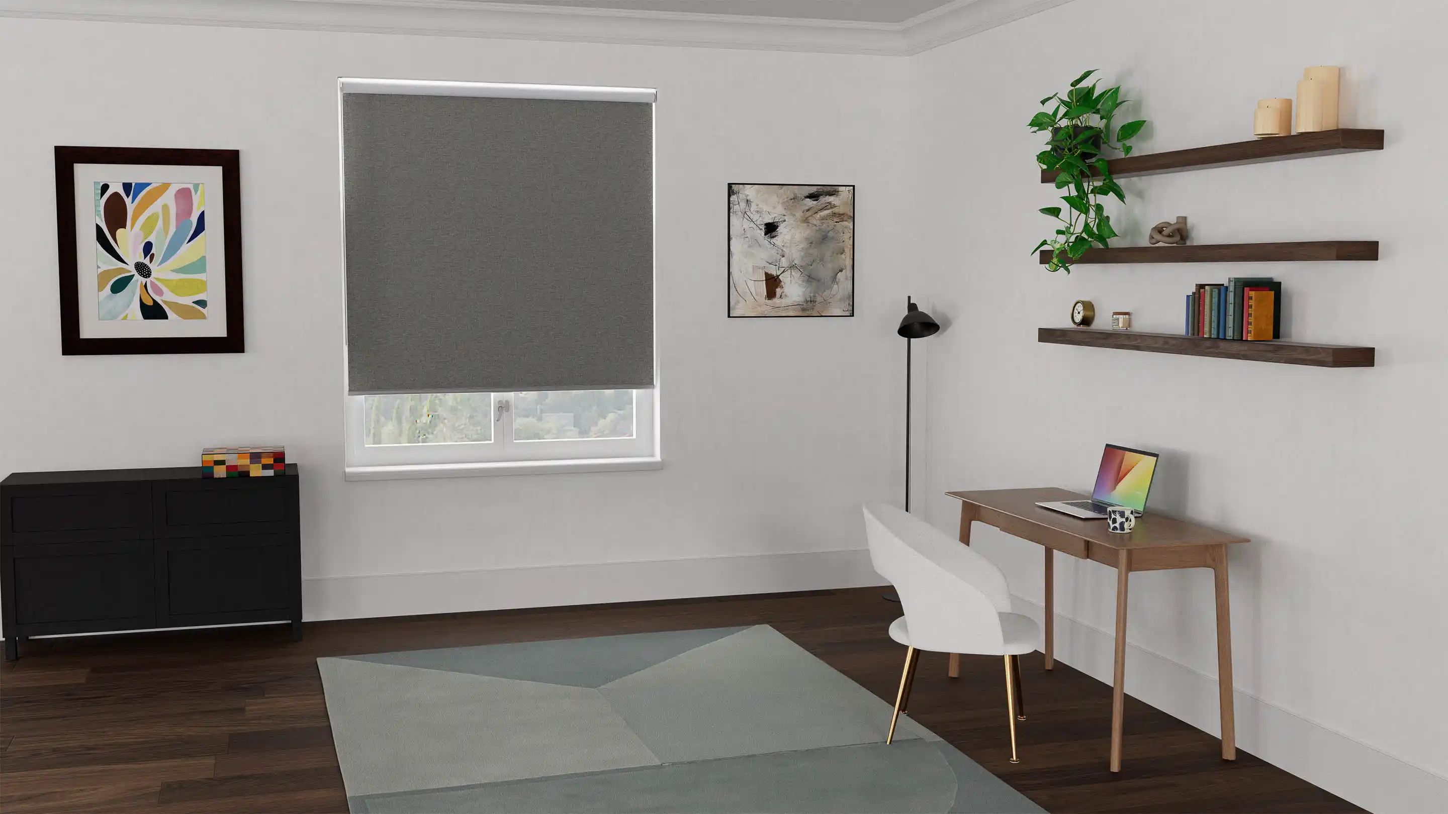 Linesque Blockout Roller Blind - Image 3