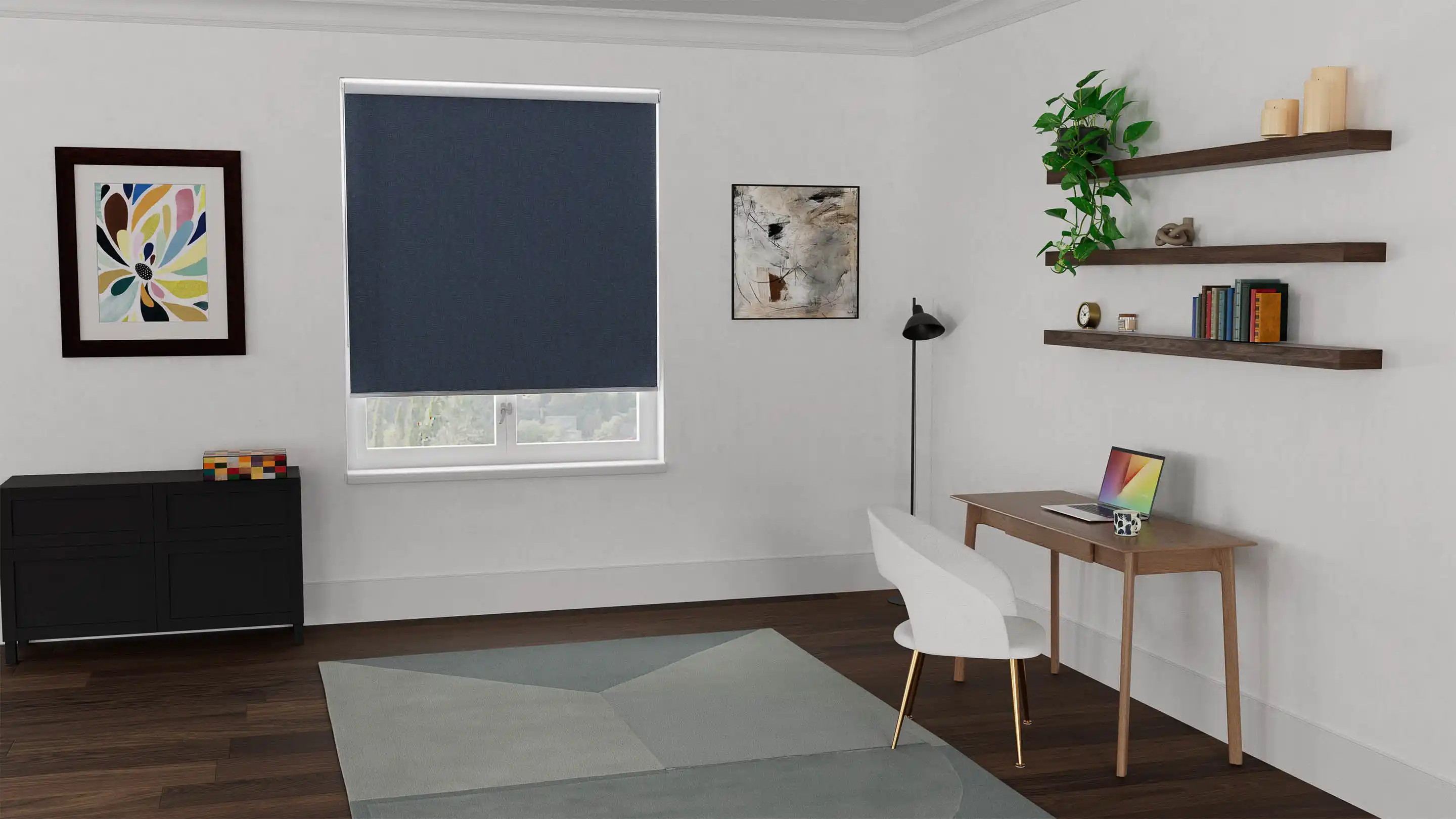 Linesque Blockout Roller Blind - Image 5