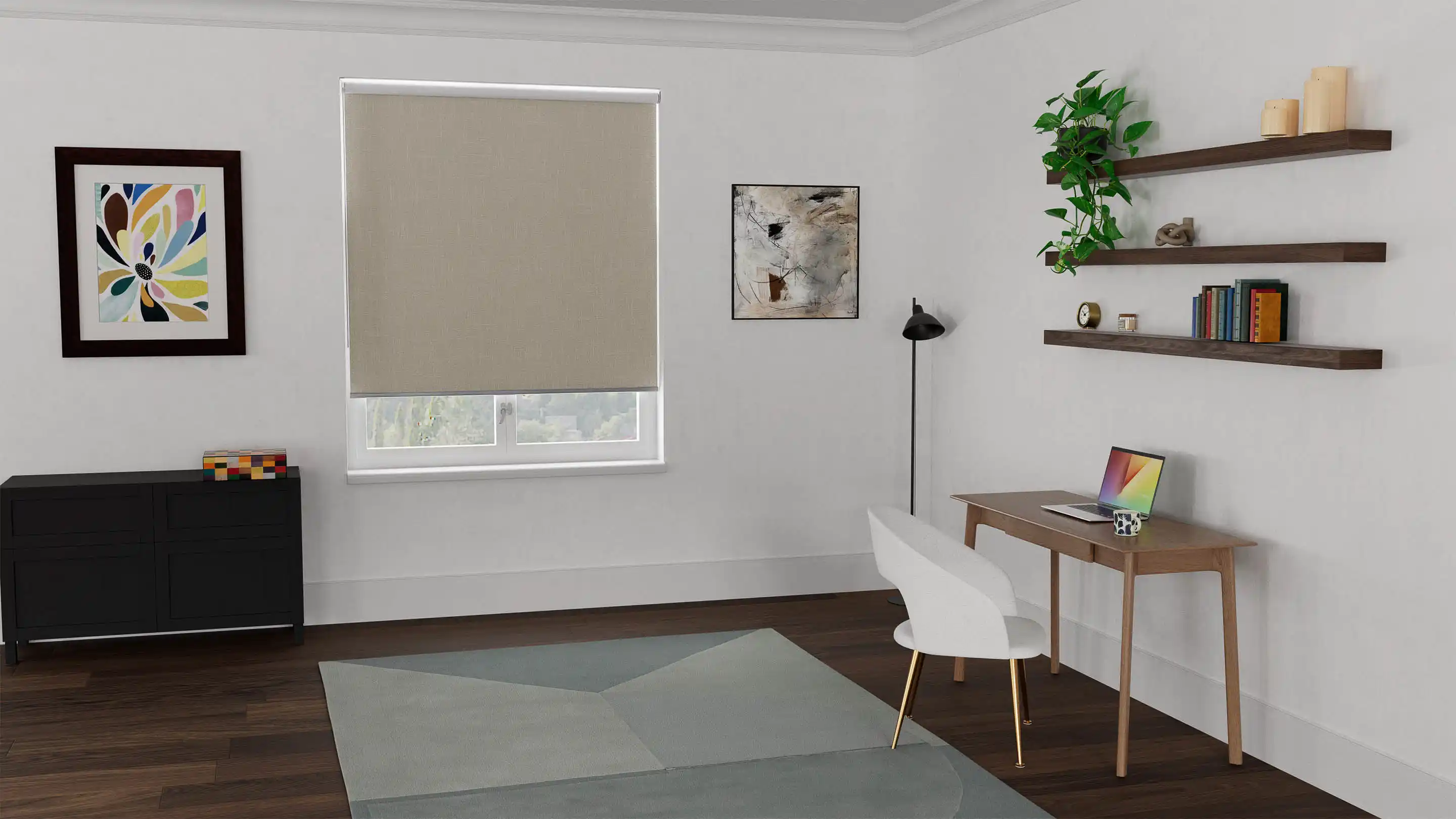Linesque Blockout Roller Blind - Image 8