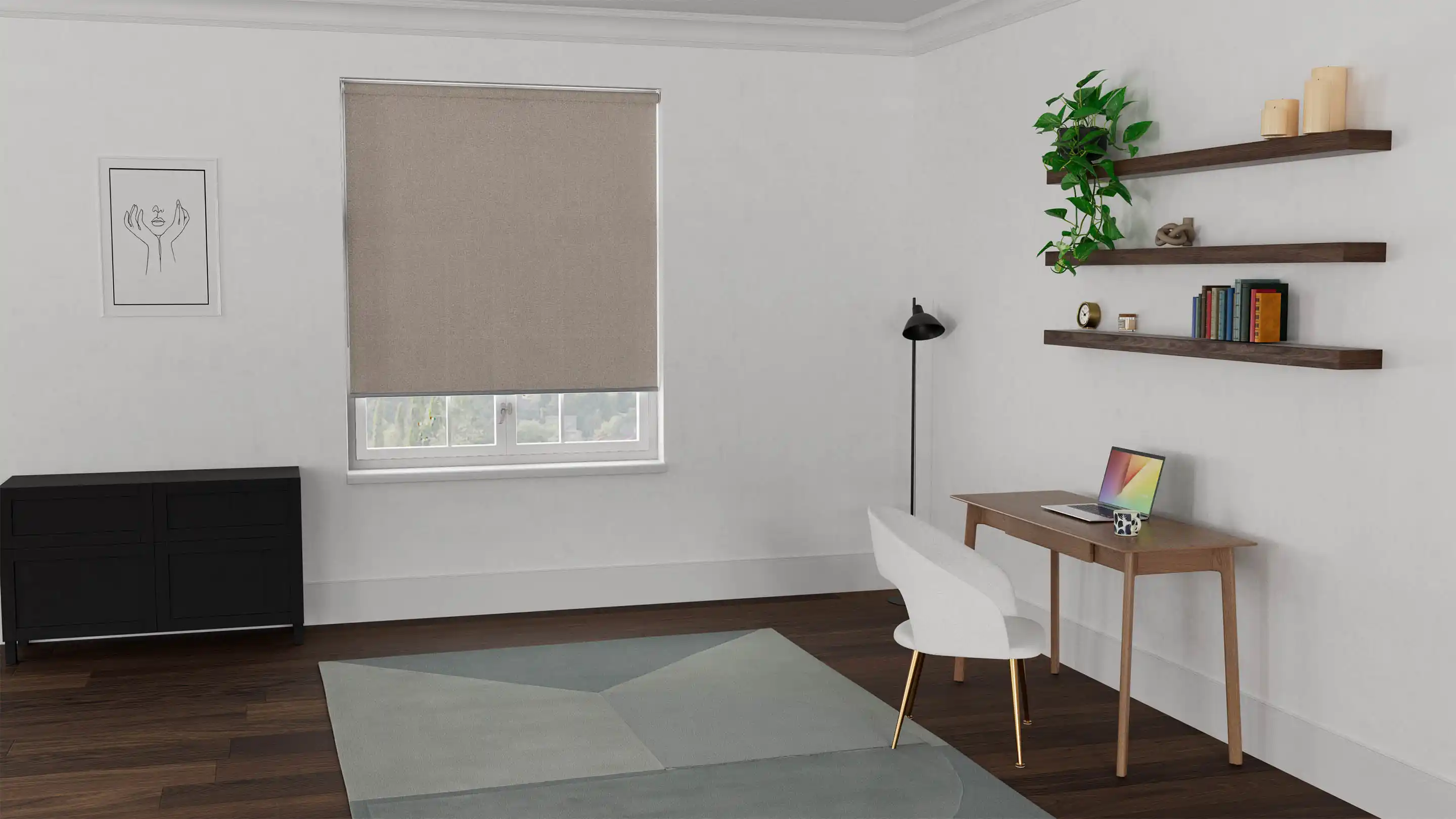 Metroshade Light Filtering Roller Blind - Image 3