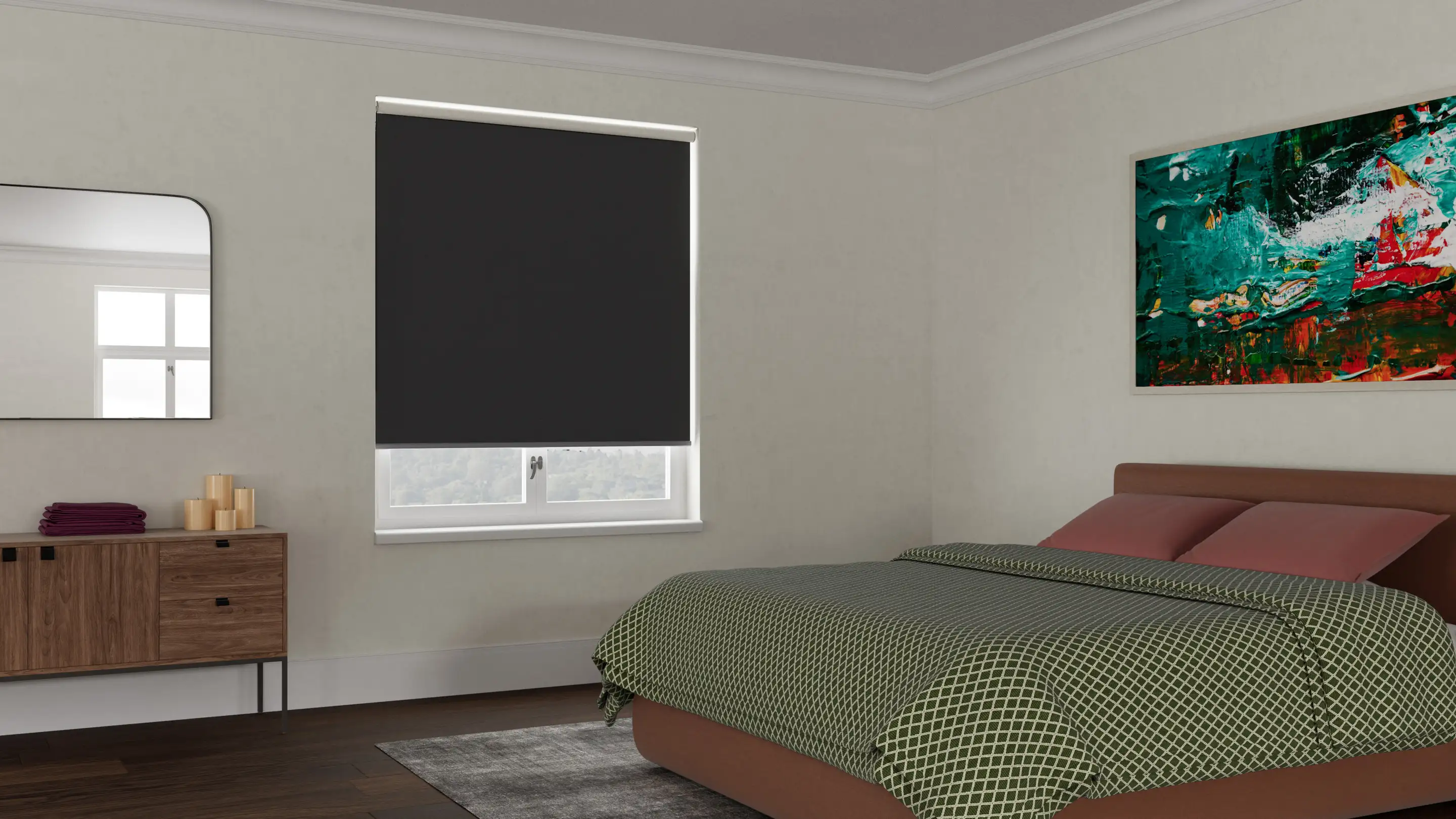 Paseo Blockout Roller Blind - Image 3