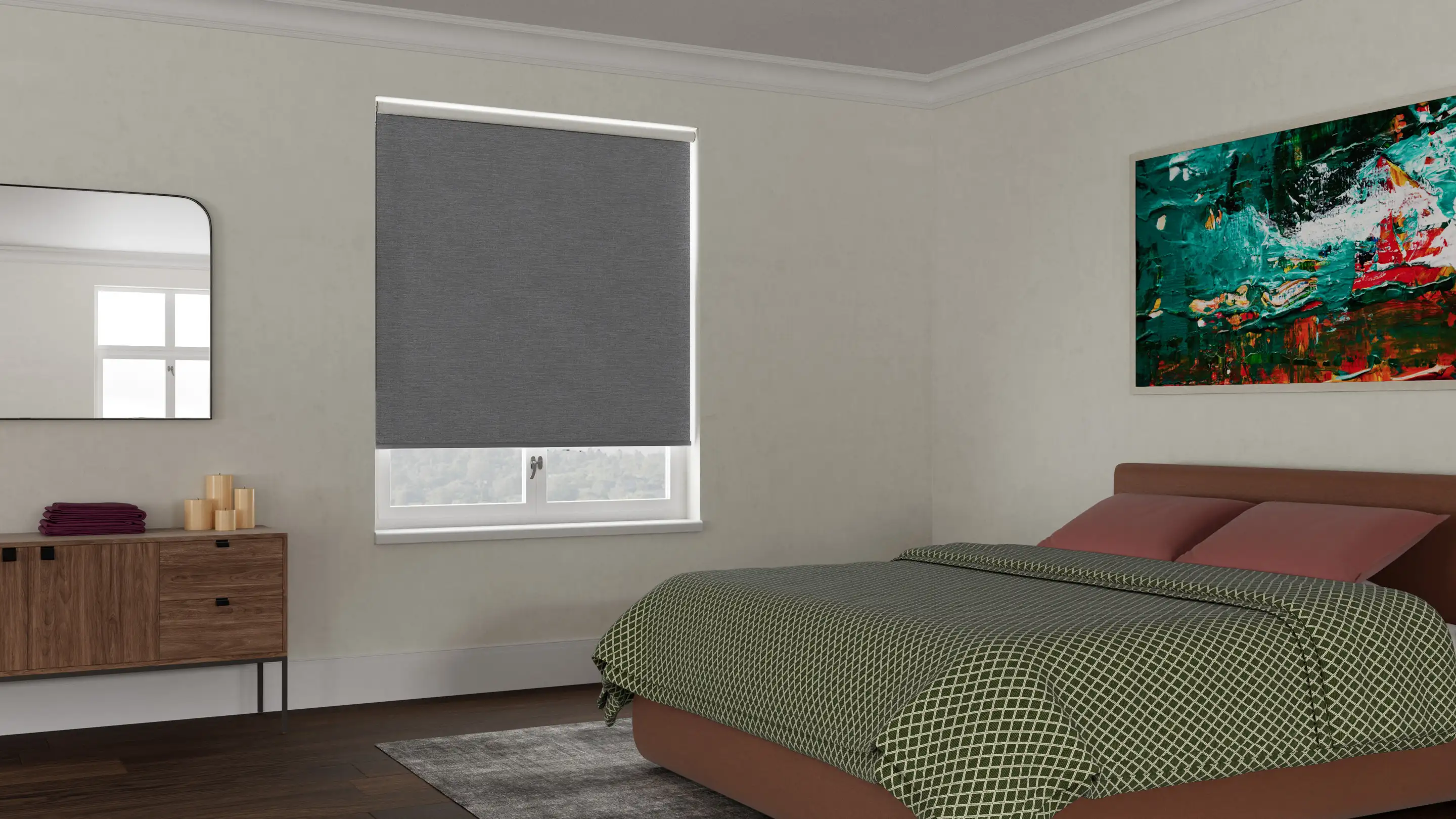 Paseo Blockout Roller Blind - Image 4