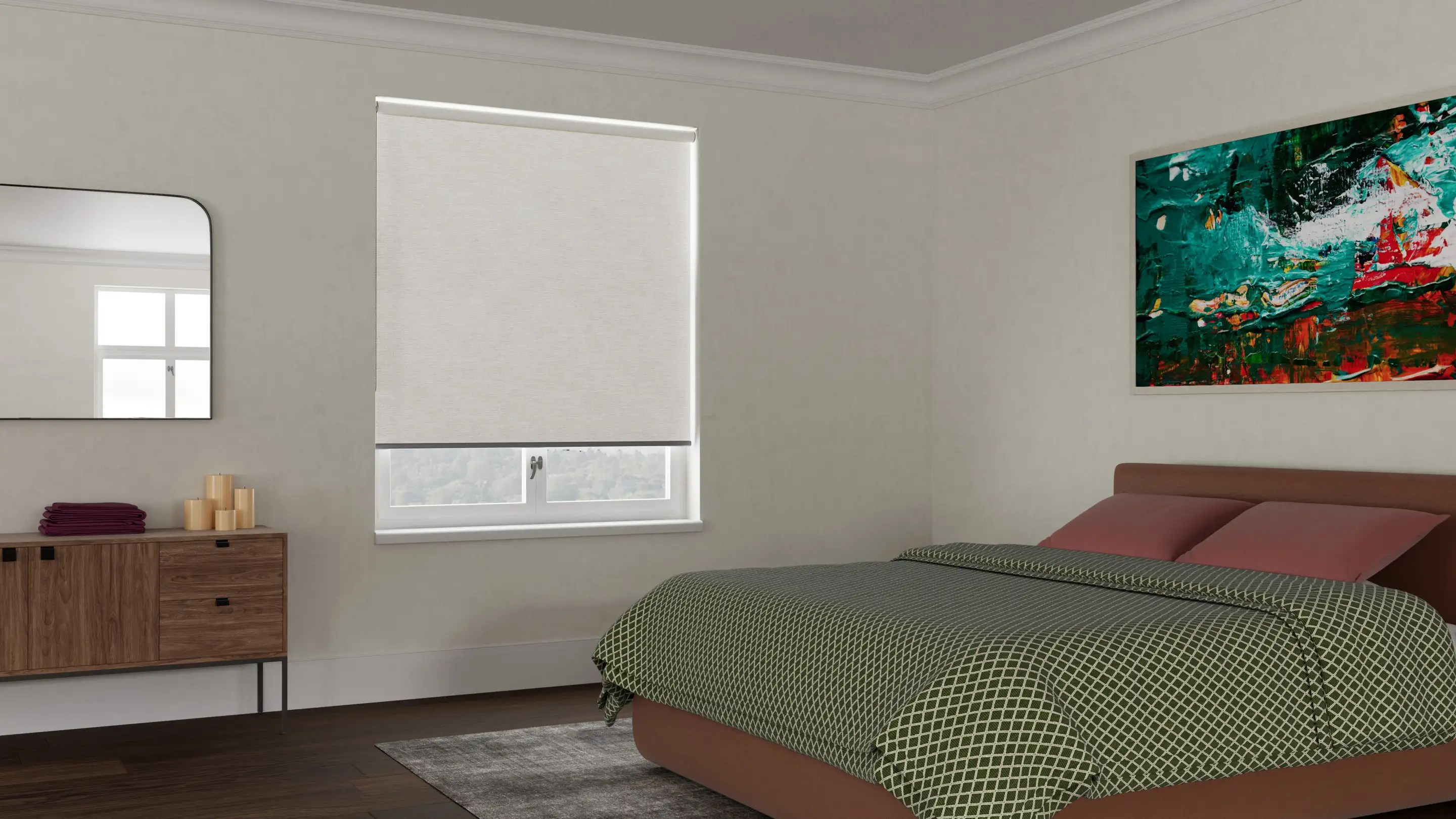 Paseo Blockout Roller Blind - Image 5