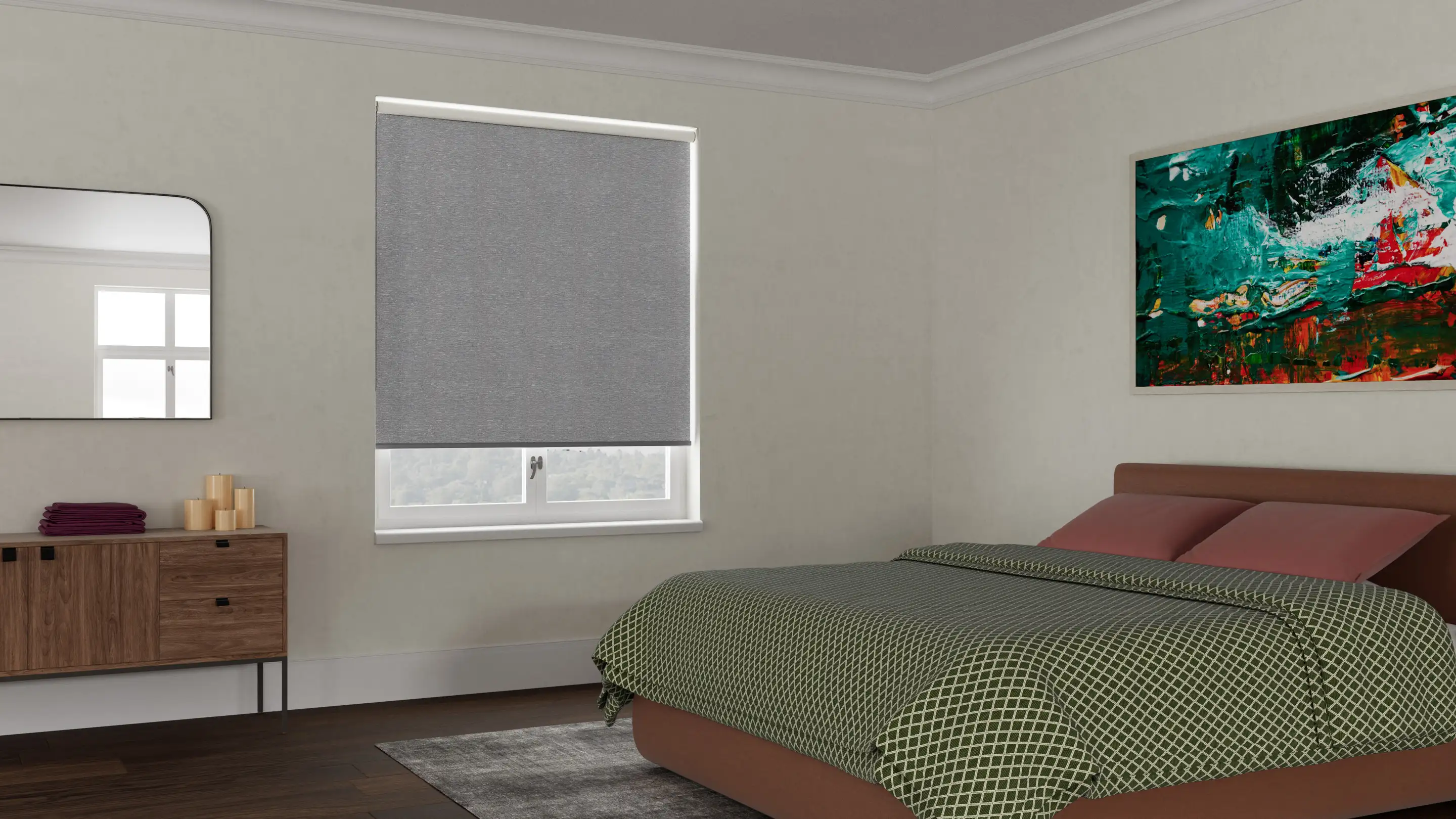 Paseo Blockout Roller Blind - Image 6